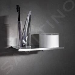 Keuco Edition 400 - Zeepdispenser En Beker Met Houder, Glas/chroom 11553019000 -Woonwinkel 606e6cc12b4c3741ece12bf9