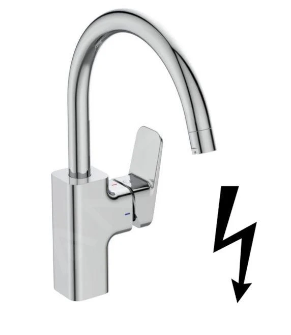 Ideal Standard CeraPlan - Keukenkraan, BlueStart, Chroom BD335AA 1 Ideal Standard CeraPlan - Keukenkraan, BlueStart, Chroom BD335AA