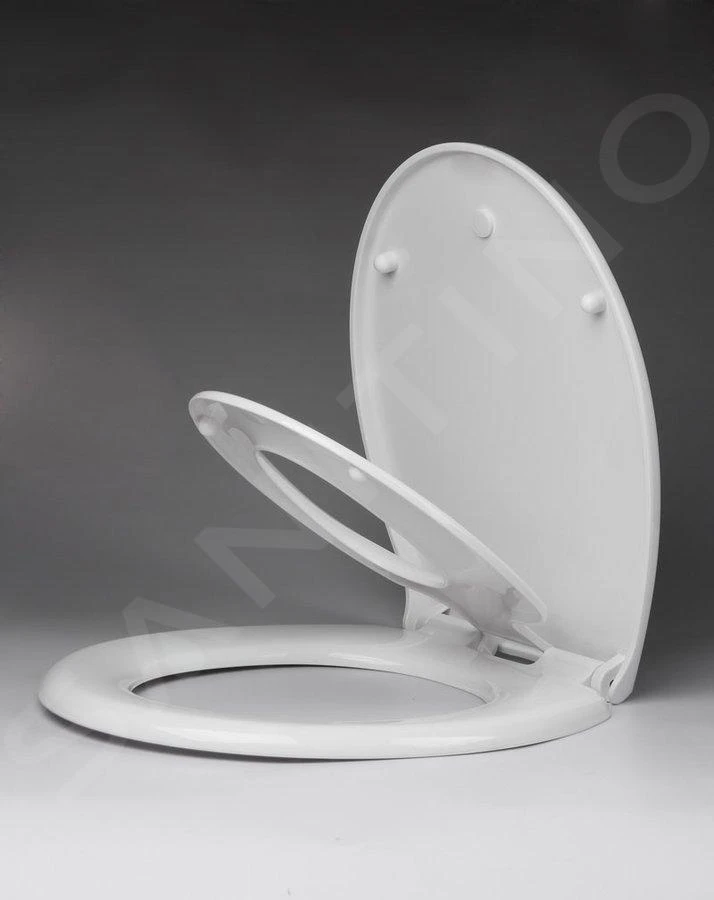 Sapho WC-zittingen - WC-zitting Met Geïntegreerde Kindertoiletbril, SoftClose, Wit FS125 5 Sapho WC-zittingen - WC-zitting Met Geïntegreerde Kindertoiletbril, SoftClose, Wit FS125 - Afbeelding 5