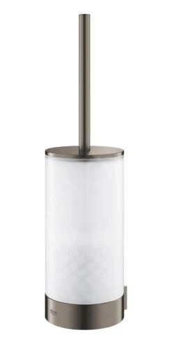 Grohe Selection - Toiletborstel Met Houder, Glas/geborsteld Hard Graphite 41076AL0 -Woonwinkel 6950802416b3cc541687b197