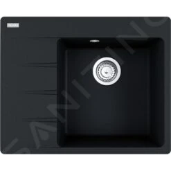 Franke Sets - Set G222, Fragraniet Spoelbak CNG 611-62 TL/7 En Keukenkraan FP 0408.031, Onyx/chroom 114.0650.767 -Woonwinkel 69941d2e432f662ba97934ef