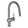 Grohe Minta - Keukenkraan Met Uittrekbare Handdouche, Hard Graphite 32321A02