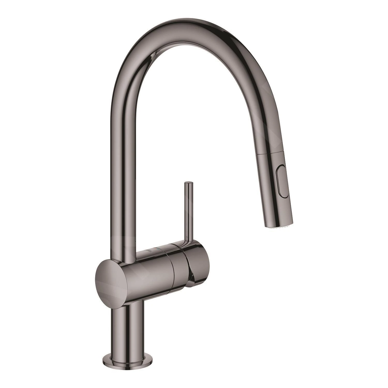 Grohe Minta - Keukenkraan Met Uittrekbare Handdouche, Hard Graphite 32321A02 1 Grohe Minta - Keukenkraan Met Uittrekbare Handdouche, Hard Graphite 32321A02