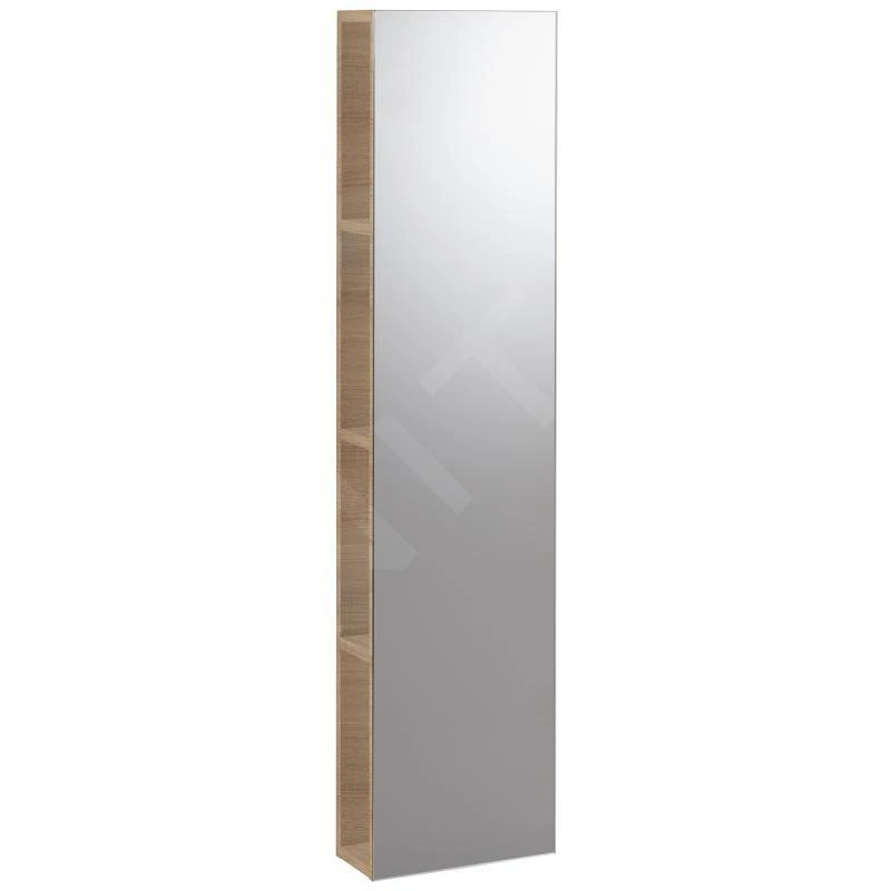Geberit ICon - Rek Met Spiegel 280x1200x140 Mm, Eikenhout 841030000 1 Geberit ICon - Rek Met Spiegel 280x1200x140 Mm, Eikenhout 841030000