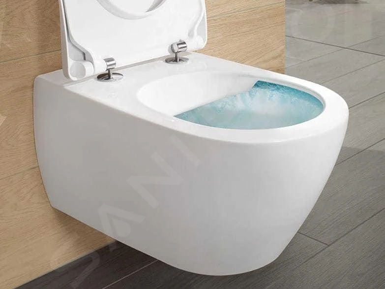 Villeroy & Boch Subway 2.0 - Wandcloset, DirectFlush, AntiBac, CeramicPlus, Alpine Wit 5614R0T2 3 Villeroy & Boch Subway 2.0 - Wandcloset, DirectFlush, AntiBac, CeramicPlus, Alpine Wit 5614R0T2 - Afbeelding 3