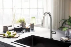 Hansgrohe Aqittura M91 - Keukenmengkraan Met Uittrekbare Uitloop En Filterkop, Rvs Look 76803800 -Woonwinkel 722d1974a6e36ba4795b2b71