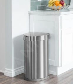 Simplehuman Afvalemmers - Afvalbak Met Sensor, 45 L, Gebrosteld Rvs ST2009 17 Simplehuman Afvalemmers - Afvalbak Met Sensor, 45 L, Gebrosteld Rvs ST2009 -Woonwinkel 734794a4d1080ef87bb749f7