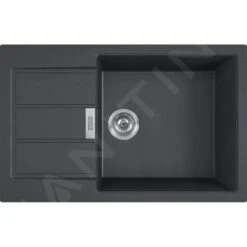 Franke Sets - Set T89, Tectonite Spoelbak S2D 611-78 XL En Keukenkraan FN 0642.031 ECO, Zwart/chroom 143.0618.747 6 Franke Sets - Set T89, Tectonite Spoelbak S2D 611-78 XL En Keukenkraan FN 0642.031 ECO, Zwart/chroom 143.0618.747 -Woonwinkel 7579aa0740822a0b96a17a52