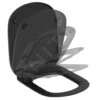 Ideal Standard Tesi - Wc Bril SoftClose, Zwart T3529V3