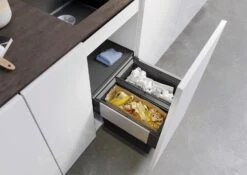 Blanco Select - Inbouw Afvalemmer, Met Scheidingswand, Inhoud 38 L 526201 -Woonwinkel 7b5a0df4a779398d5512cb90