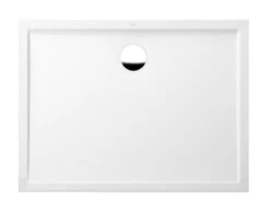 Villeroy & Boch Futurion Flat - Douchebak, 900x1200 Mm, Quaryl, Alpine Wit UDQ1290FFL2V-01