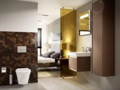 Ideal Standard Connect Air - Hoge Kast 400x300x1600 Mm, Bruin Mat/wit Mat E0832VY -Woonwinkel 7c2c008319d7f3e2fe929db9