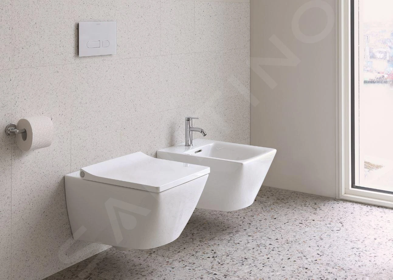Duravit Viu - Wandtoilet, Rimless, Met HygieneGlaze, Alpine Wit 2511092000 6 Duravit Viu - Wandtoilet, Rimless, Met HygieneGlaze, Alpine Wit 2511092000 - Afbeelding 6