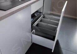 Blanco Flexon II - Afvalsorteersysteem, Met Scheidingswand, Inhoud 45 L 521472 -Woonwinkel 7cfe14e2b28102f6664e5972