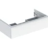 Geberit ICon - Wastafelonderkast, 89x25x48 Cm, 1 Lade, Glanzend Wit 502.312.01.1