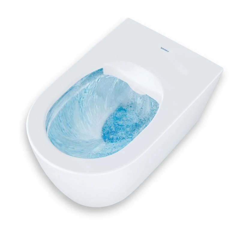Duravit ME By Starck - Hangend Toilet HygieneFlush Voor SensoWash, Rimless, HygieneGlaze, Wit 2579592000 3 Duravit ME By Starck - Hangend Toilet HygieneFlush Voor SensoWash, Rimless, HygieneGlaze, Wit 2579592000 - Afbeelding 3