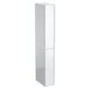 Geberit Acanto - Hoge Badkamerkast 1730x220 Mm, Met 2 Laden, Glanzend Wit 500.638.01.2