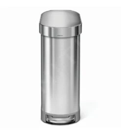 Simplehuman Afvalemmers - Afvalbak Slim 45 L, Gebrosteld Rvs CW2044 -Woonwinkel 82e6989af11f0545baf7218f