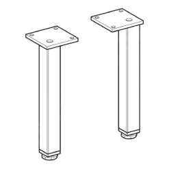 Geberit Selnova Square - Meubelvoeten, 2 St, Wit 501.423.01.1 -Woonwinkel 89ae010b6b4b6dafc0d8d8b4