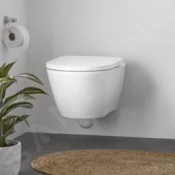 Duravit D-Neo - Hangend Toilet Met SoftClose Wc Bril, Rimless, Wit 45770900A1 -Woonwinkel 8c55bb5fed1a58b3fead807a