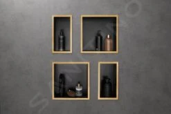 Hansgrohe XtraStoris Individual - Inbouwnis Met Designlijst, 300x300x100 Mm, Mat Zwart/gepolijst Goud 56098990 7 Hansgrohe XtraStoris Individual - Inbouwnis Met Designlijst, 300x300x100 Mm, Mat Zwart/gepolijst Goud 56098990 -Woonwinkel 8ec7d445f4058695244f55f9