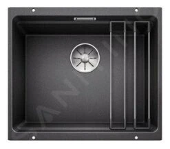 Blanco Etagon 500 - Silgranit Spoelbak, 530x460 Mm, Met Verschillende Niveaus, Antraciet 522227