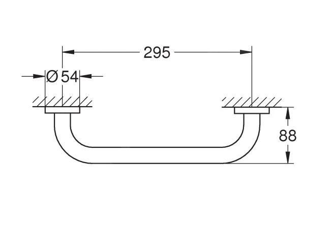 Grohe Essentials - Handgreep, Geborsteld Cool Sunrise 40421GN1 2 Grohe Essentials - Handgreep, Geborsteld Cool Sunrise 40421GN1 - Afbeelding 2