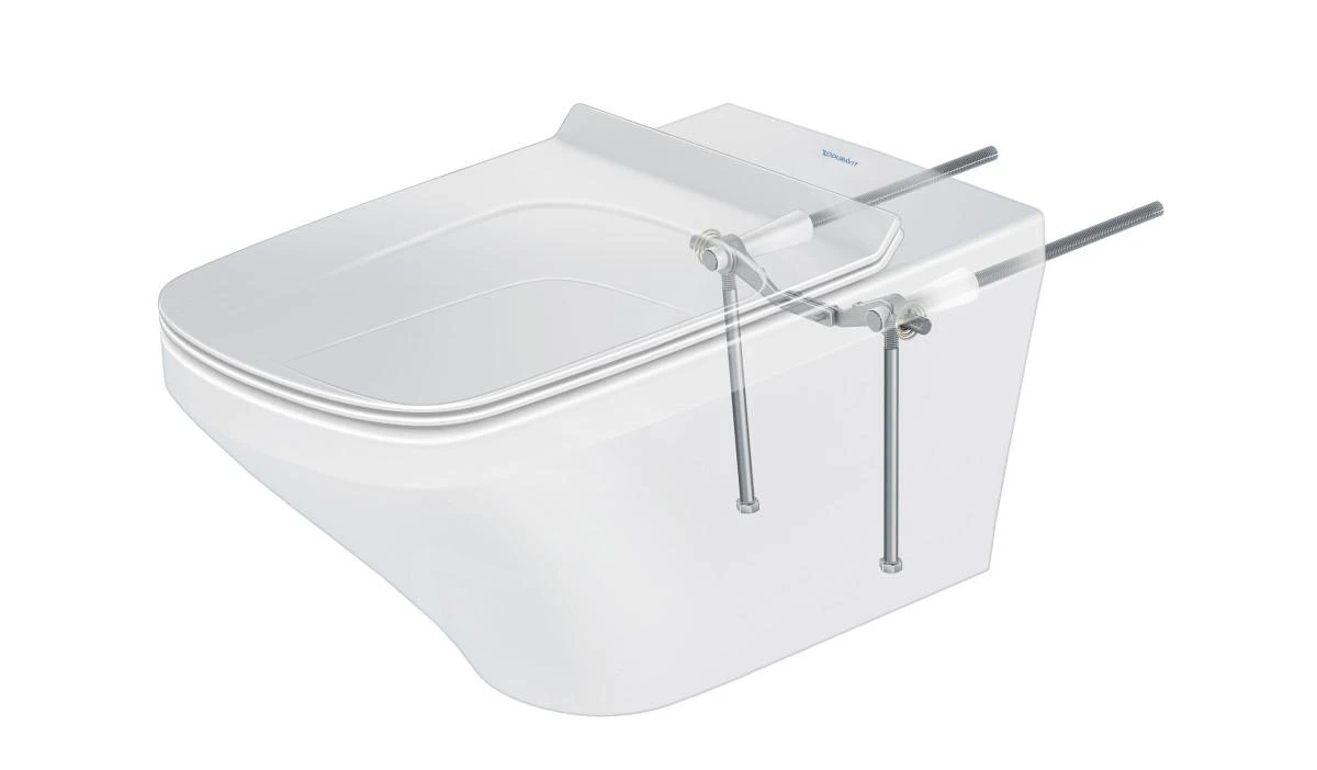 Duravit ME By Starck - Hangend Toilet Compact, Rimless, Met HygieneGlaze, Wit/mat Wit 2530099000 6 Duravit ME By Starck - Hangend Toilet Compact, Rimless, Met HygieneGlaze, Wit/mat Wit 2530099000 - Afbeelding 6