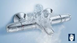 Grohe Vitalio Joy - Doucheset 310 Met Opbouw Thermostaat En Met Tray, 3jets, Chroom 26401001 -Woonwinkel PHOTO 577