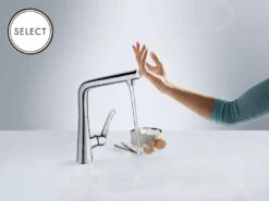 Hansgrohe M71 - Metris Select Keukenkraan Met Uittrekbare Vuistdouche, SBox, EcoSmart, Chroom 73807000 9 Hansgrohe M71 - Metris Select Keukenkraan Met Uittrekbare Vuistdouche, SBox, EcoSmart, Chroom 73807000 -Woonwinkel PHOTO 67