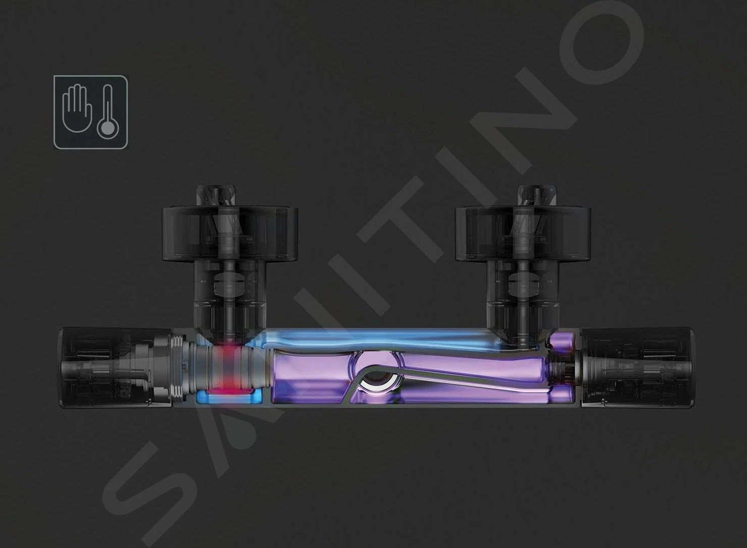 Ideal Standard Conca Tap - Inbouw Douchekraan, Silver Storm A7373GN 4 Ideal Standard Conca Tap - Inbouw Douchekraan, Silver Storm A7373GN - Afbeelding 4