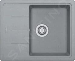 Franke Basis - BFG 611-62 Fragraniet Spoelbak, 620x500 Mm, Grijze Steen 114.0285.118