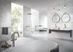 Grohe Atrio - Handdoekhouder, Geborsteld Hard Graphite 40309AL3 -Woonwinkel a704a6b891cc898a05de4eef