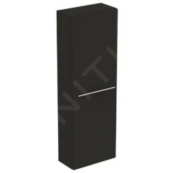 Ideal Standard I.Life S - Hoge Kast 400x210x1200 Mm, 1 Deur L/P, Mat Carbon Grijs T5289NV