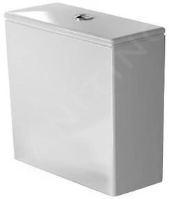Duravit DuraStyle - Reservoir 390x170 Mm, Aansluiting Links Onderaan, Met WonderGliss, Wit 09351000851