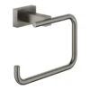Grohe Essentials Cube - Toiletrolhouder, Geborsteld Hard Graphite 40507AL1