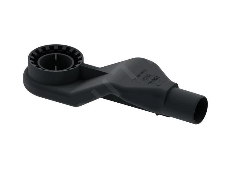 Tece Toebehoren - Sifon Voor Extra Lage Douchegoot, Zijaansluiting Aan Een Afvoer DN 40 650004 1 Tece Toebehoren - Sifon Voor Extra Lage Douchegoot, Zijaansluiting Aan Een Afvoer DN 40 650004