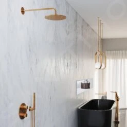 Steinberg 100 - Set Van Douchekop, Douchehouder En Doucheslang, Rose Goud 100 1670 RG -Woonwinkel aea82702fe9bf79cc8aed83a