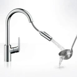 Hansgrohe Focus M41 - Keukenkraan Met Uittrekbare Vuistdouche, Chroom 31815000 12 Hansgrohe Focus M41 - Keukenkraan Met Uittrekbare Vuistdouche, Chroom 31815000 -Woonwinkel af81b1dbbf231684aea3e0b4