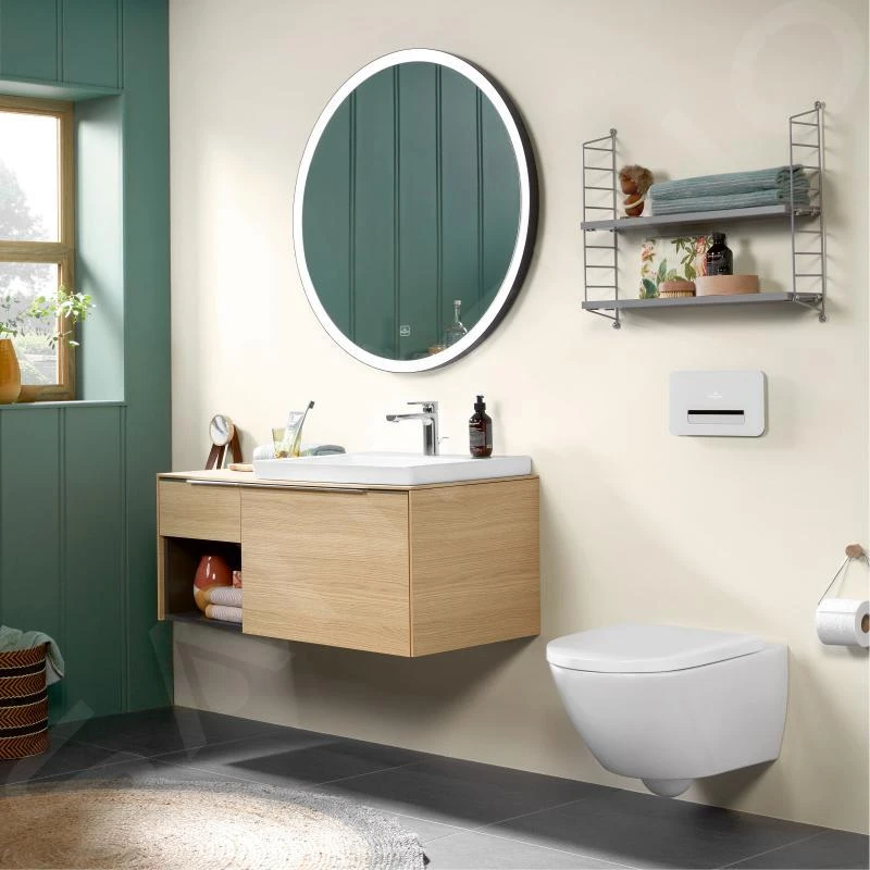 Villeroy & Boch Subway 3.0 - Hangend Toilet, TwistFlush, DirectFlush, CeramicPlus, Stone White 4670T0RW 5 Villeroy & Boch Subway 3.0 - Hangend Toilet, TwistFlush, DirectFlush, CeramicPlus, Stone White 4670T0RW - Afbeelding 5