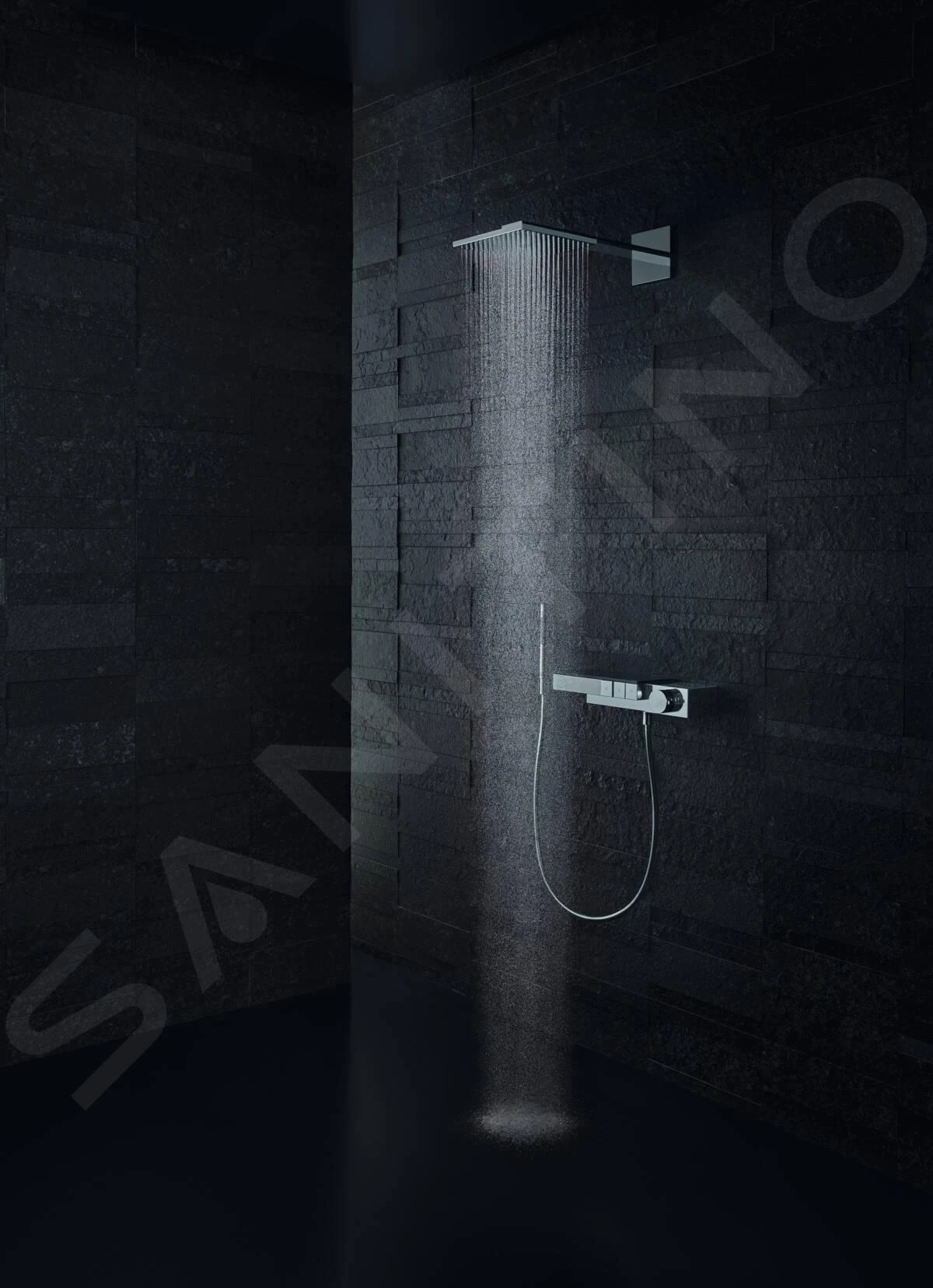 Axor Edge - Afbouwdeel Voor Thermostaat, 3 Functies, Chroom/diamond Cut 46141000 4 Axor Edge - Afbouwdeel Voor Thermostaat, 3 Functies, Chroom/diamond Cut 46141000 - Afbeelding 4