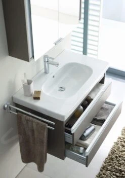 Duravit Ketho - Wastafelonderkast Compact 480x600x385 Mm, 2 Lades, Glanzend Wit KT645202222 -Woonwinkel b3fba2e0d98dd1020b7f9d02