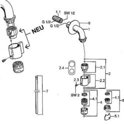 Hansa Nova - Wand Tapkraan, Chroom 00868101 5 Hansa Nova - Wand Tapkraan, Chroom 00868101 -Woonwinkel b6a3cba1543c411106c661a5