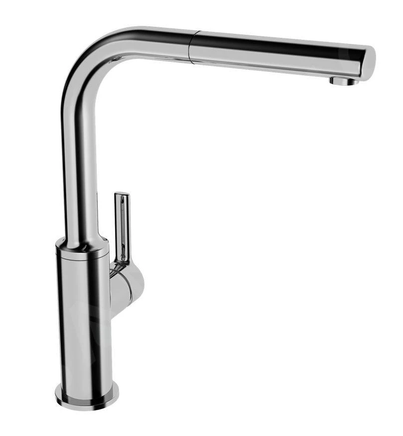 Hansa Ronda - Keukenkraan Met Uittrekbare Vuistdouche, Chroom 54912273 1 Hansa Ronda - Keukenkraan Met Uittrekbare Vuistdouche, Chroom 54912273