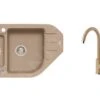 Alveus Sets - Set Spoelbak Niagara 60 En Keukenkraan Tonia, Beige SETA165