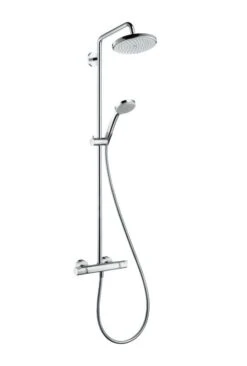 Hansgrohe Croma 220 - Doucheset Showerpipe 220 Met Thermostaat, EcoSmart 9l/min, Chroom 27188000