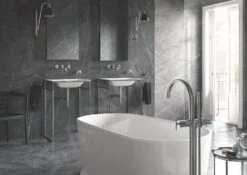 Grohe Atrio - Glas/zeephouder, Supersteel 40305DC3 -Woonwinkel c551d60026a5006a5009cbaf