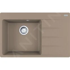 Franke Sets - Set G218, Fragraniet Spoelbak CNG 611-78 TL/2 En Keukenkraan FP 0408.031, Cashmere/chroom 114.0650.814 -Woonwinkel c64b7c6b07118a8082547e04