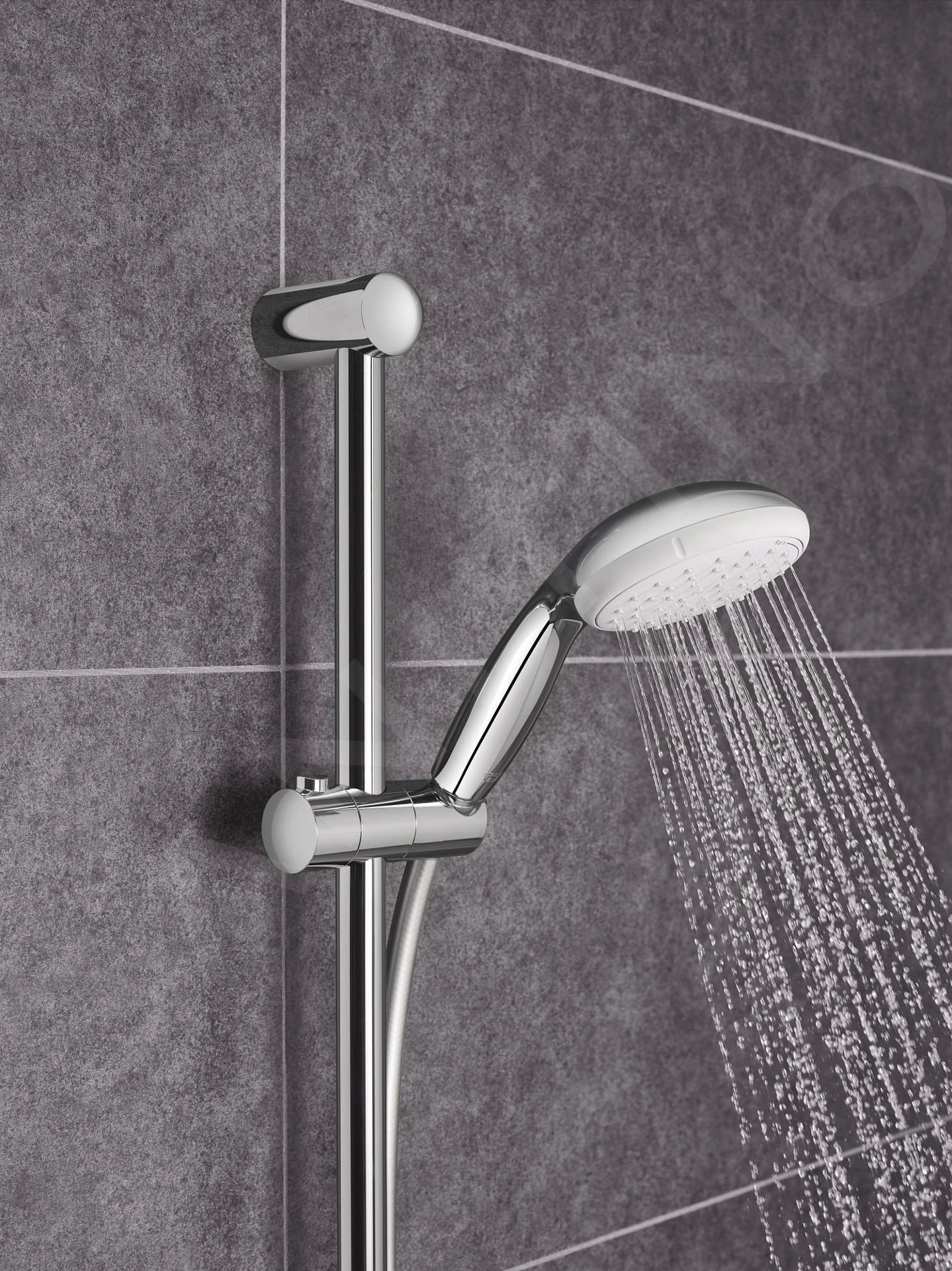 Grohe Tempesta New - Handdouche, 2jet, Chroom 2759710E 4 Grohe Tempesta New - Handdouche, 2jet, Chroom 2759710E - Afbeelding 4