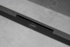 Hansgrohe RainDrain Flex - Douchegoot Met Rvs Rooster 1000, Te Plaatsen In De Ruimte, Inkortbaar, Mat Zwart 56046670 -Woonwinkel d15701de994f5aab4f40c917